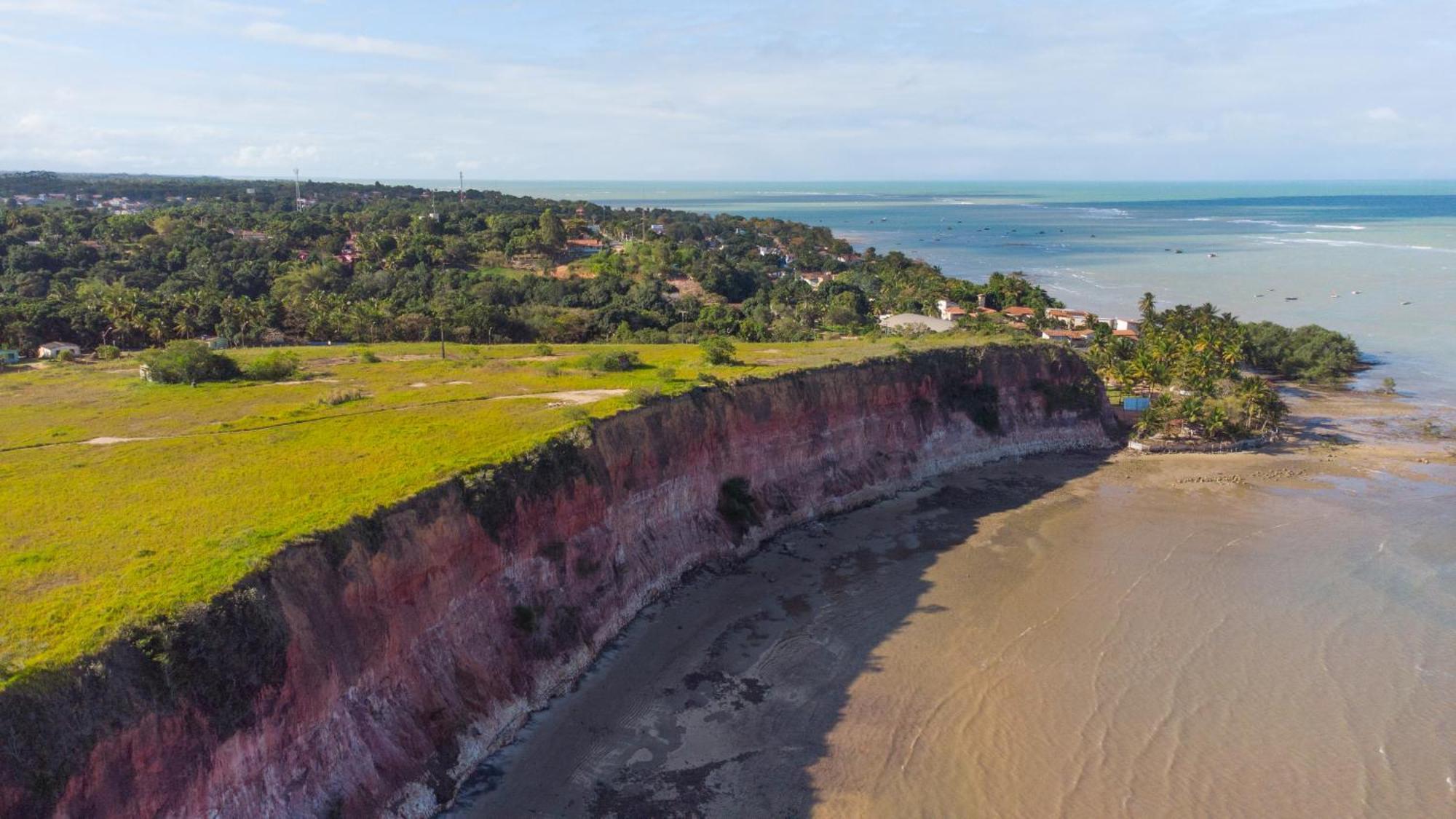 Paraiso Azul Com Vistas Maravilhosas Cumuruxatiba Eksteriør bilde