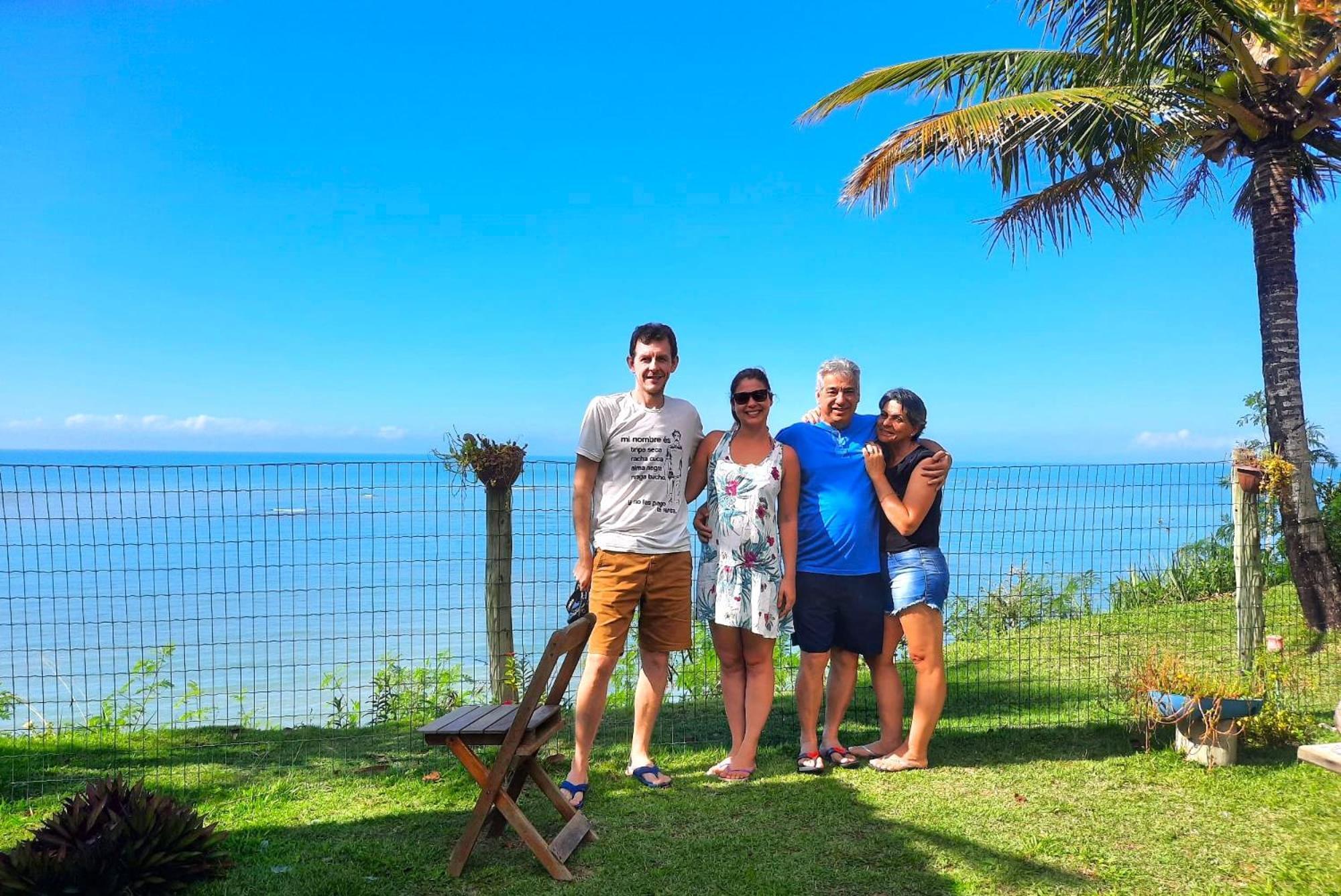 Paraiso Azul Com Vistas Maravilhosas Cumuruxatiba Eksteriør bilde