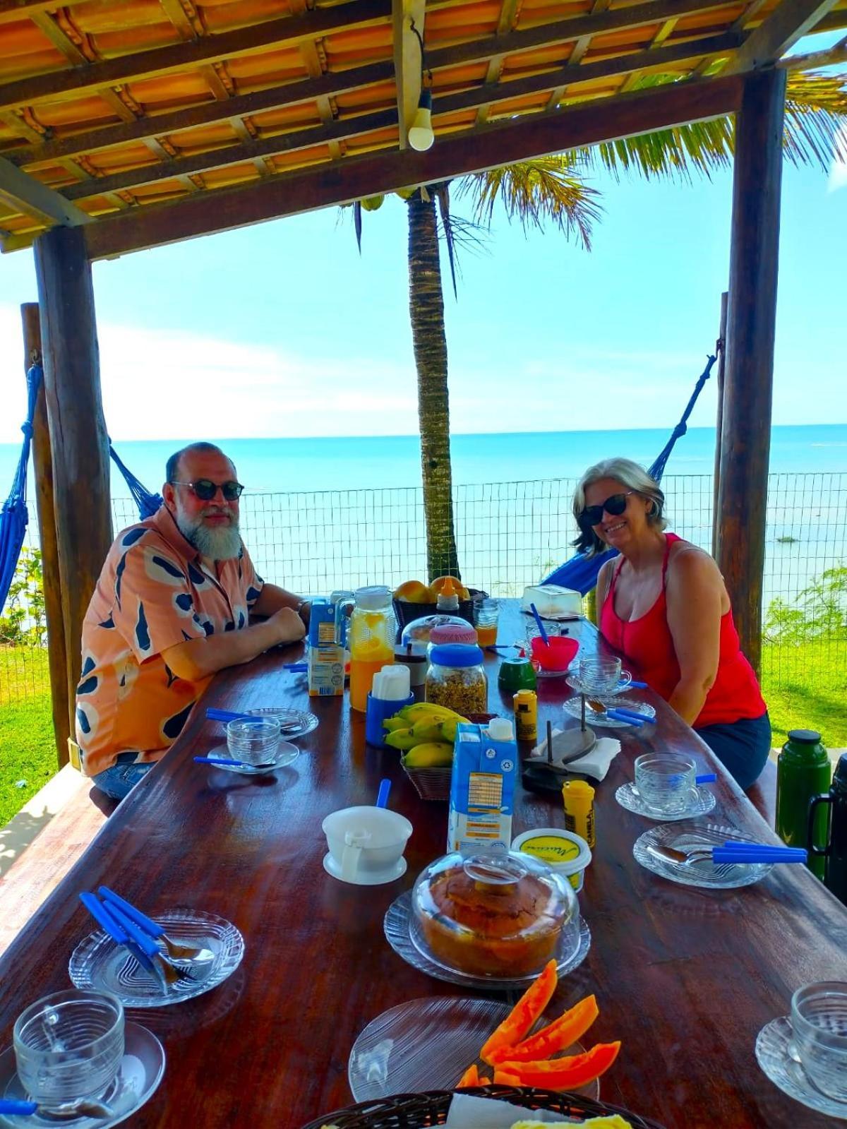 Paraiso Azul Com Vistas Maravilhosas Cumuruxatiba Eksteriør bilde